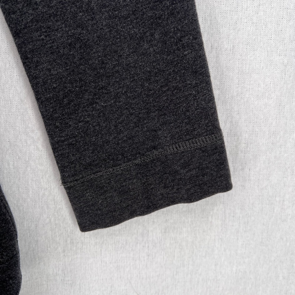 LULULEMON Savasana Wrap Cardigan Women 4 Gray Heather Charcoal Black Long Sleeve - Picture 13 of 16